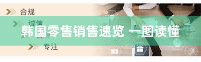 韩国零售销售速览 一图读懂