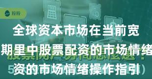全球资本市场在当前宽幅震荡周期里中股票配资的市场情绪操作指引